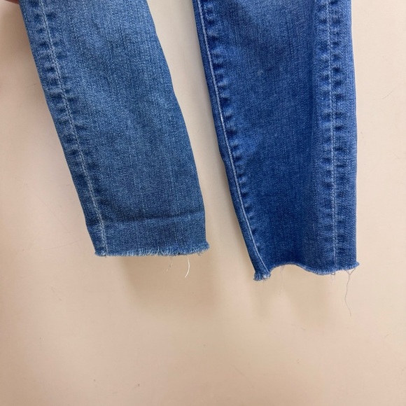 Mother Looker Ankle Fray Jeans - Picture 2 of 9